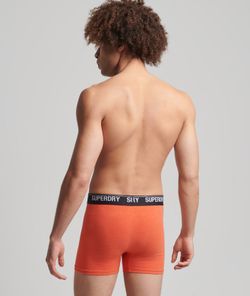 Pack bóxers (3 unidades) Superdry Black & Orange