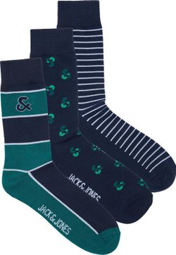 Pack calcetines (3 un.) Jack & Jones Navy Blazer