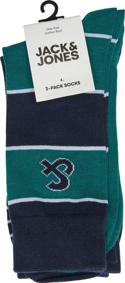 Pack calcetines (3 un.) Jack & Jones Navy Blazer