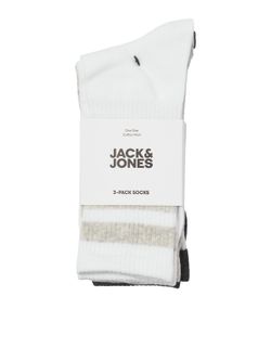 Pack calcetines tennis (3 un.) Jack & Jones Dark Grey