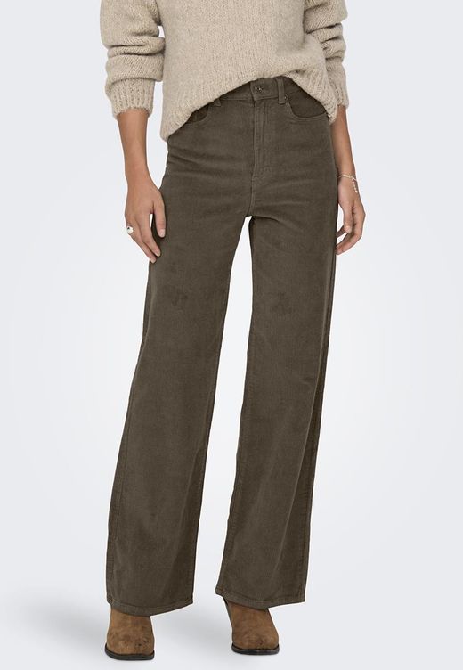 Pantalón 5 bolsillos ancho de pana Only Morel