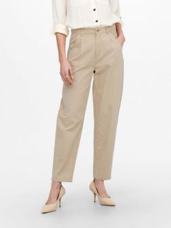 Pantalón 5 bolsillos elástico ancho Only Humus