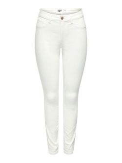 Pantalón 5 bolsillos elástico Jdy White