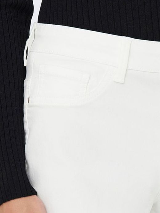Pantalón 5 bolsillos elástico Jdy White