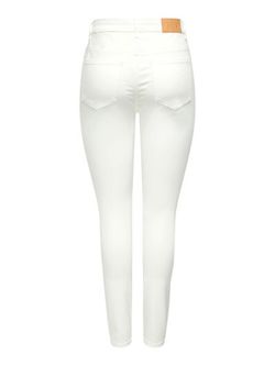 Pantalón 5 bolsillos elástico Jdy White