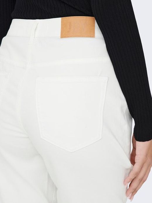 Pantalón 5 bolsillos elástico Jdy White