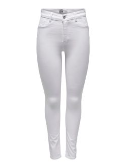 Pantalón 5 bolsillos HW elástico Jdy White