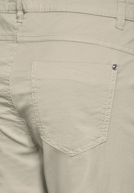 Pantalón 5 bolsillos tobillero Street One Stocking Beige
