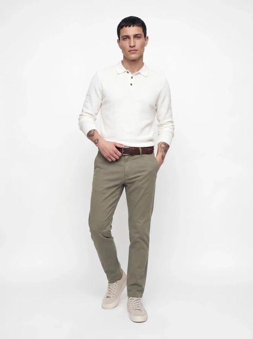 Pantalón algodón con bolsillo francés Jack & Jones Vetiver