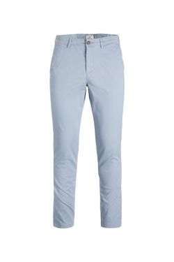 Pantalón algodón con micromuestra Jack & Jones Dusty Blue