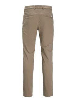 Pantalón algodón elástico con bolsillo francés Jack & Jones Beige