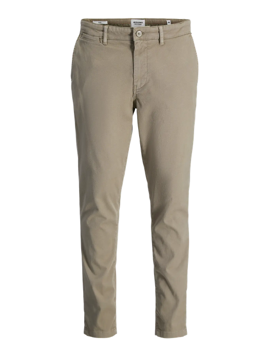 Pantalón algodón elástico Jack & Jones Brindle