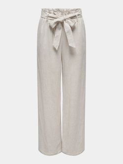 Pantalón ancho con cinturón Only Moonbean