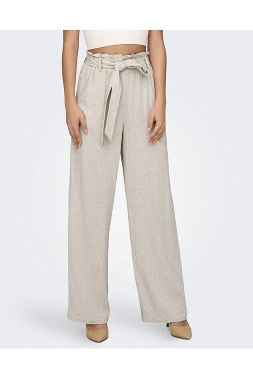 Pantalón ancho con cinturón Only Moonbean