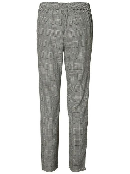 Vero Moda Gray Check Wide Trousers