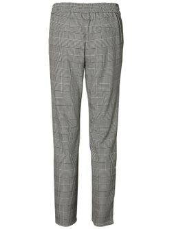 Vero Moda Gray Check Wide Trousers