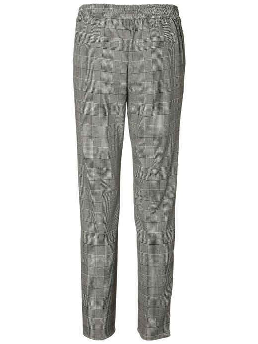 Vero Moda Gray Check Wide Trousers