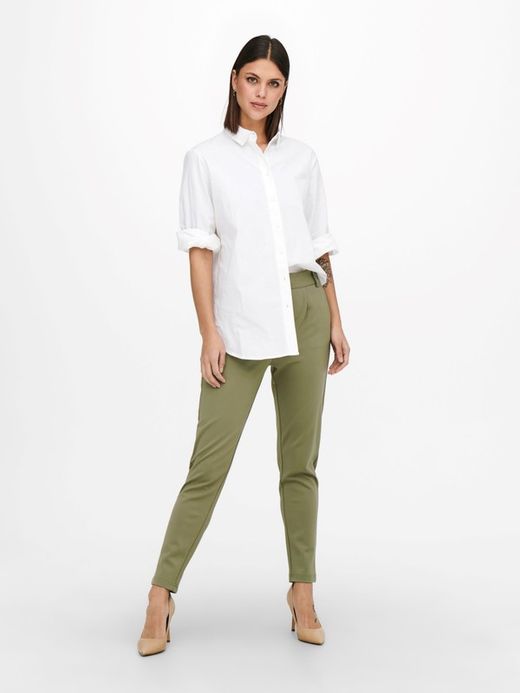 Pantalón ancho con goma y cordón Only Lily Pad