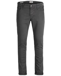 Basic Denim 5 Taschen elastisch Jack & Jones Dark Grey