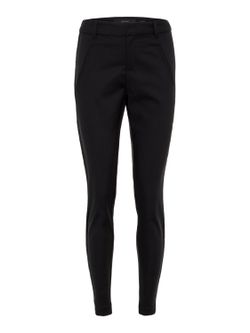 Basic elastic trousers with Vero Moda Black trim