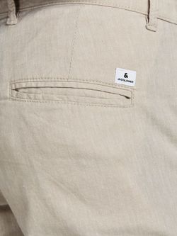 Pantalón básico elástico Jack & Jones White Pepper