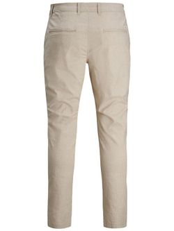 Pantalón básico elástico Jack & Jones White Pepper