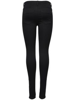 Basic elastic 5 pocket trousers Only Black