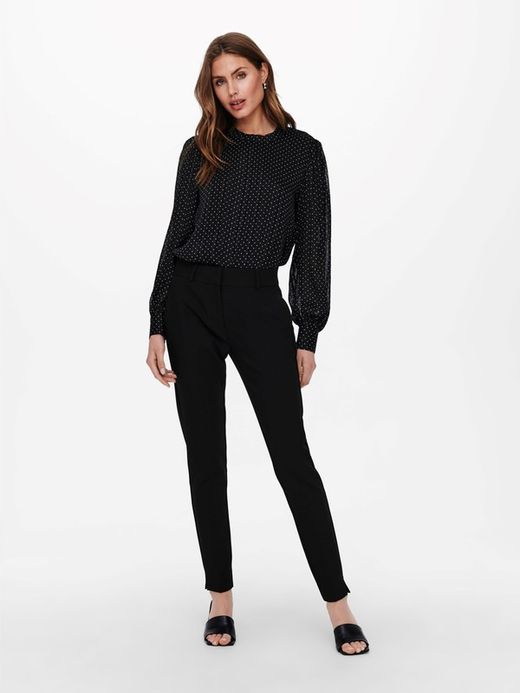 Pantalón básico vestir Only Black