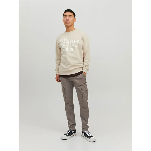 Pantalón cargo algodón con bolsillos Jack & Jones Falcon