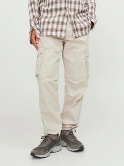 Pantalón cargo con cintura de goma Jack & Jones Moonbean