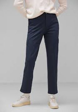 Pantalón cargo elástico Street One Deep Blue