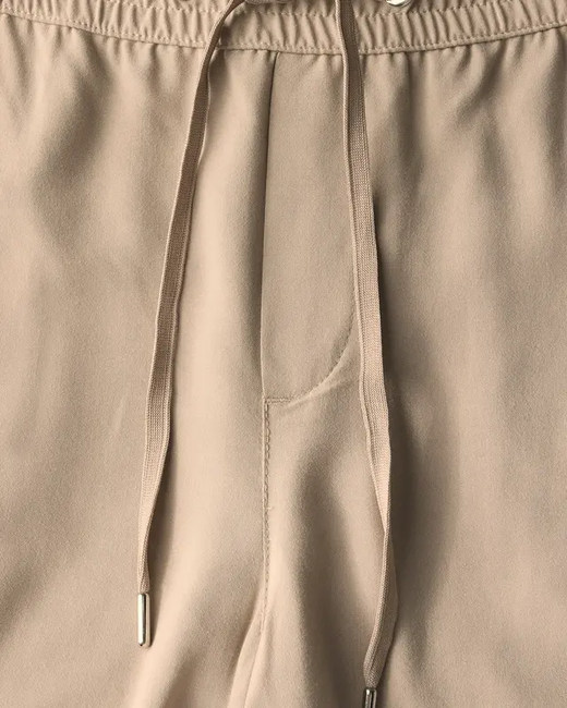 Pantalón con goma 7/8 Street One Beige