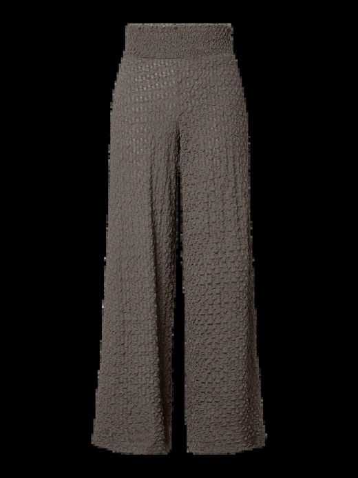Pantalón con goma de arrugado relieve Pieces Falcon