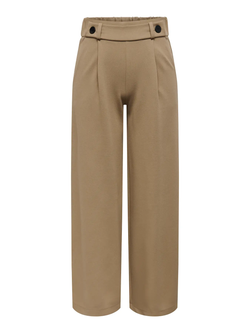 Pantalón con goma y botones Jdy Sepia Tint