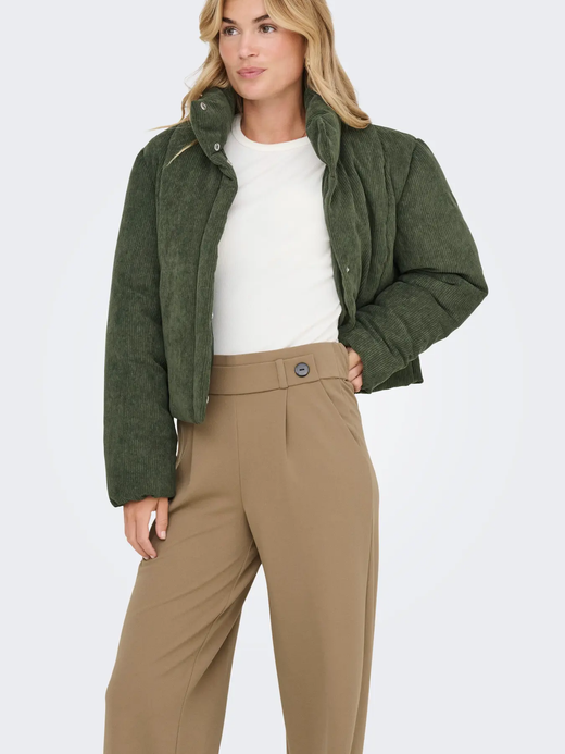 Pantalón con goma y botones Jdy Sepia Tint