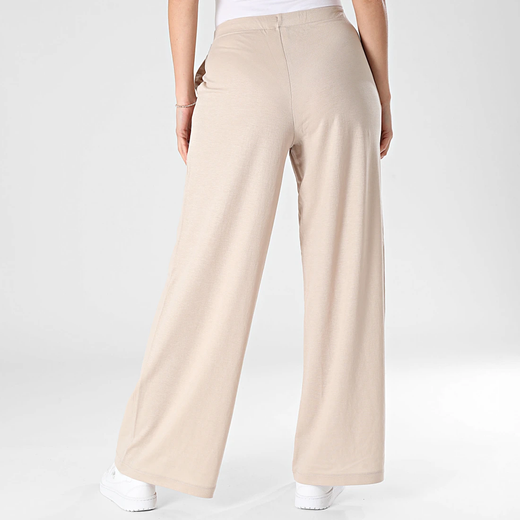 Pantalón con goma y cordón ancho Only Chateau Gray