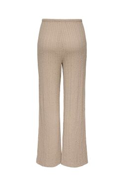 Pantalón con goma y cordón ancho Only Humus