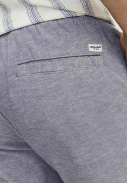 Pantalón con goma y cordón jaspeado Jack & Jones Faded Denim