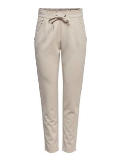 Pantalón con goma y cordón Jdy Pumice Stone