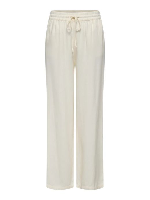 Pantalón con goma y cordón lino Jdy Snow White
