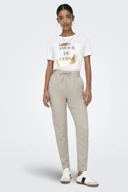 Pantalón con goma y cordón Only Pumice Stone