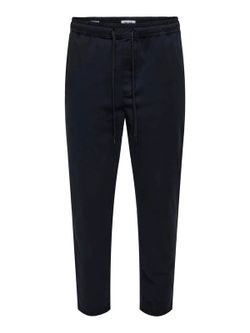 Pantalón con goma y cordón Only & Sons Dark Navy
