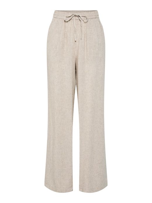 Pantalón con goma y cordón Pieces Birch 1
