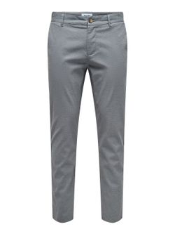 Pantalón con micromuestra geométrica Only & Sons Grey