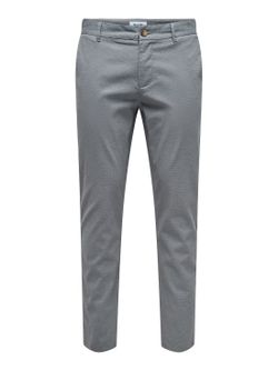 Pantalón con micromuestra geométrica Only & Sons Grey