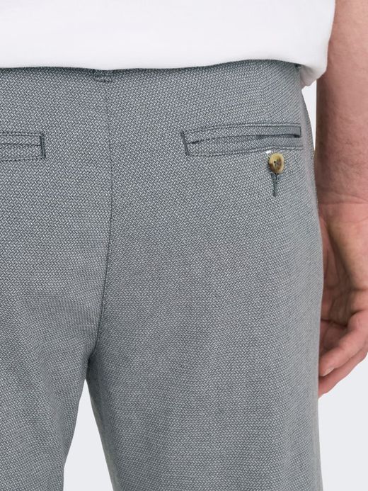 Pantalón con micromuestra geométrica Only & Sons Grey