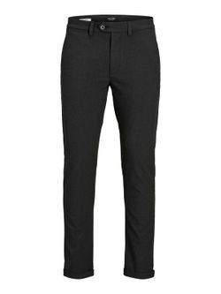 Pantaloni con cotone stretch campione Jack & Jones Dark Grey
