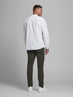 Pantaloni con cotone stretch campione Jack & Jones Dark Grey