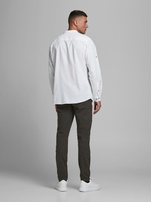 Pantaloni con cotone stretch campione Jack & Jones Dark Grey