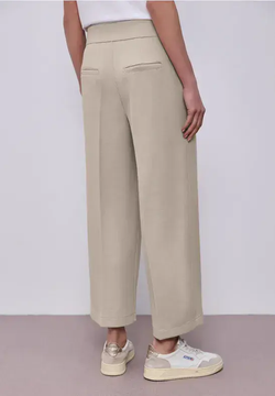 Pantalón culotte de punto geométrico Street One Cobble Stone